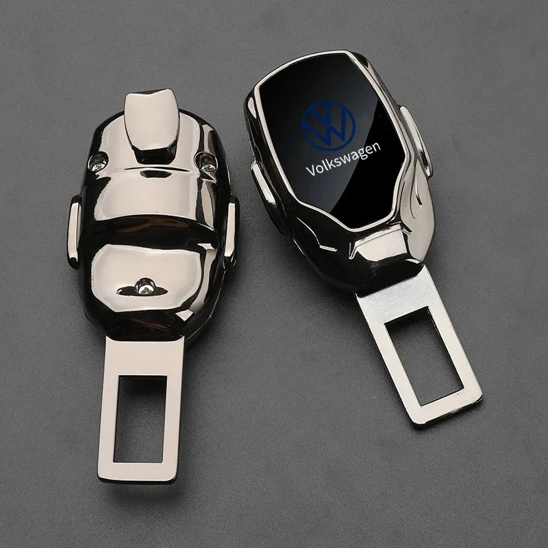 Car Safety Belt Extender Seat Belt Cover For Volkswagen VW R Rline Jetta Touran Golf MK4 MK5 MK7 Passat Tiguan Car Accessories