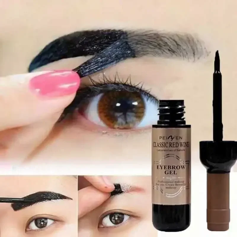 1Pcs Peel Off Dye Eyebrow Gel Cream Eye Makeup Permanent Eye Brow Tattoo Tint Long Lasting Waterproof Make Up Cosmetics