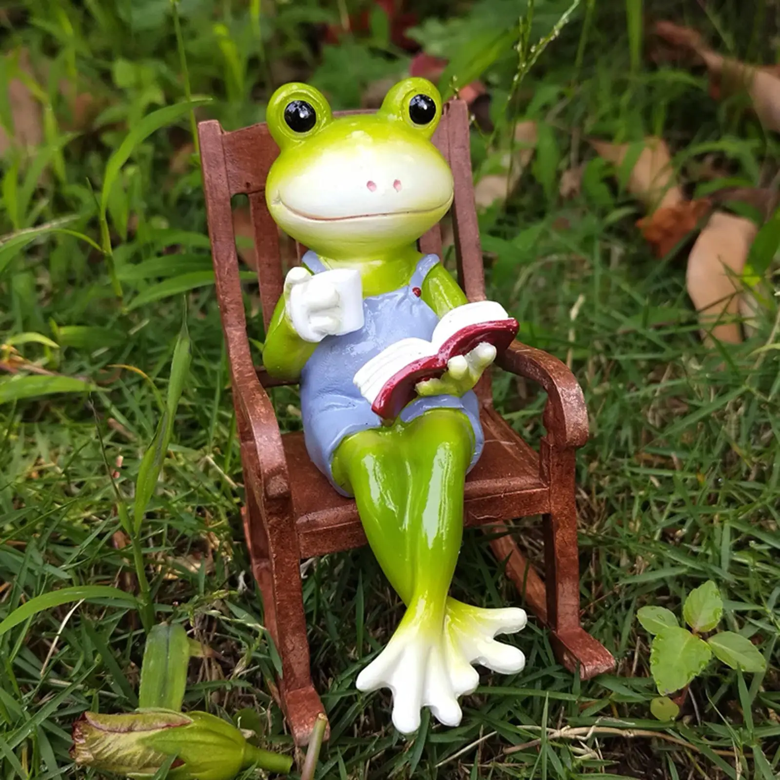 Froschs kulptur kreative Tier Sammler figuren Harz Frosch Figur Frosch Statue für Garten Hof Terrasse Büro Hinterhof
