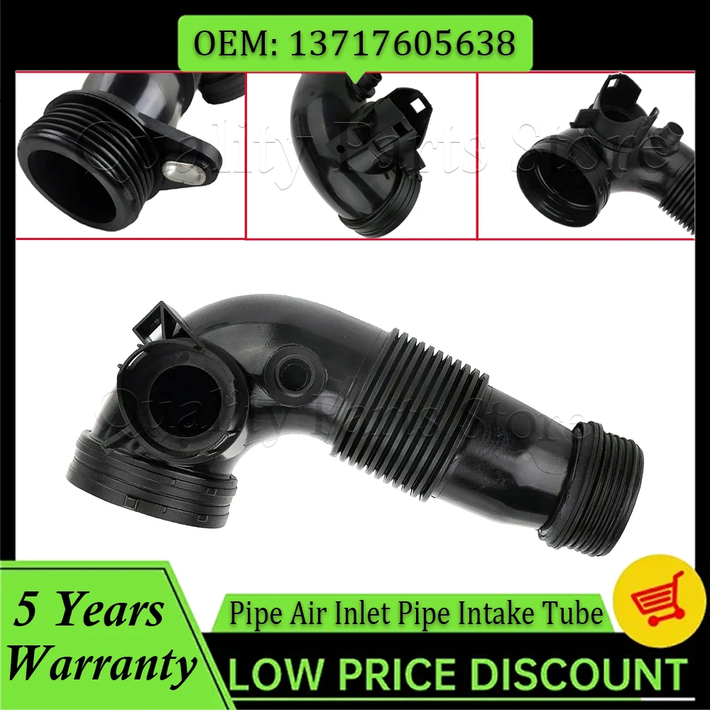 

For BMW E84 E89 F10 F11 F25 F30 F34 F20 F32 F33 F26 New Turbo Charger Pipe Air Filter Intake Pipe Hose Radiator Hose 13717605638