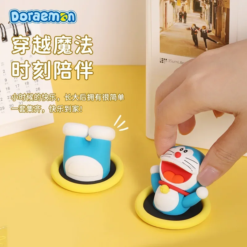 Cartoon Doraemon Fridge Magnets Anime 3D Stereo Cartoon Cute Fridge Magnets Home Decoration Magnetic Stickers Kids Birthday Gift