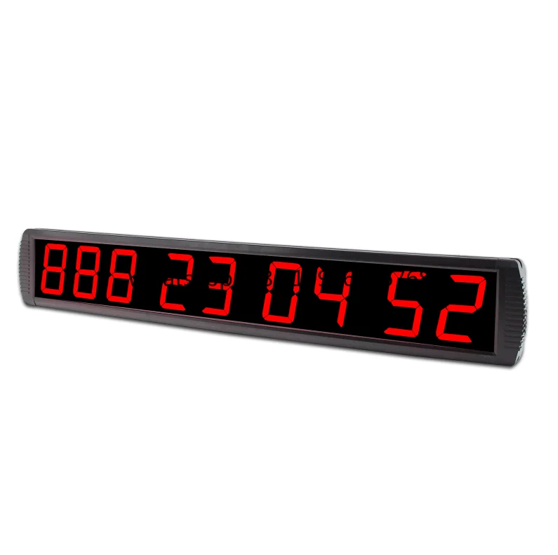 

Large 4 Inch 9 Digits Digital Event Timer 999 Days Hours Mins Secs Display Indoor LED Countdown Clock With Remote Control