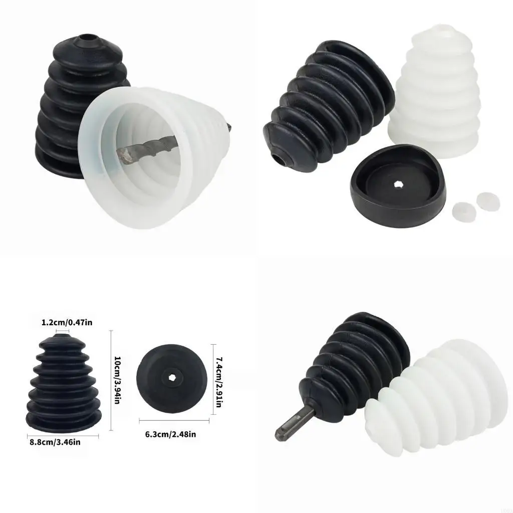 

Drill Dust Cover Drill Dust Collector Hole Sawing Accessories Home Ashes Bowl Drill Dust Cover Hole Sawing Accessories Elastic