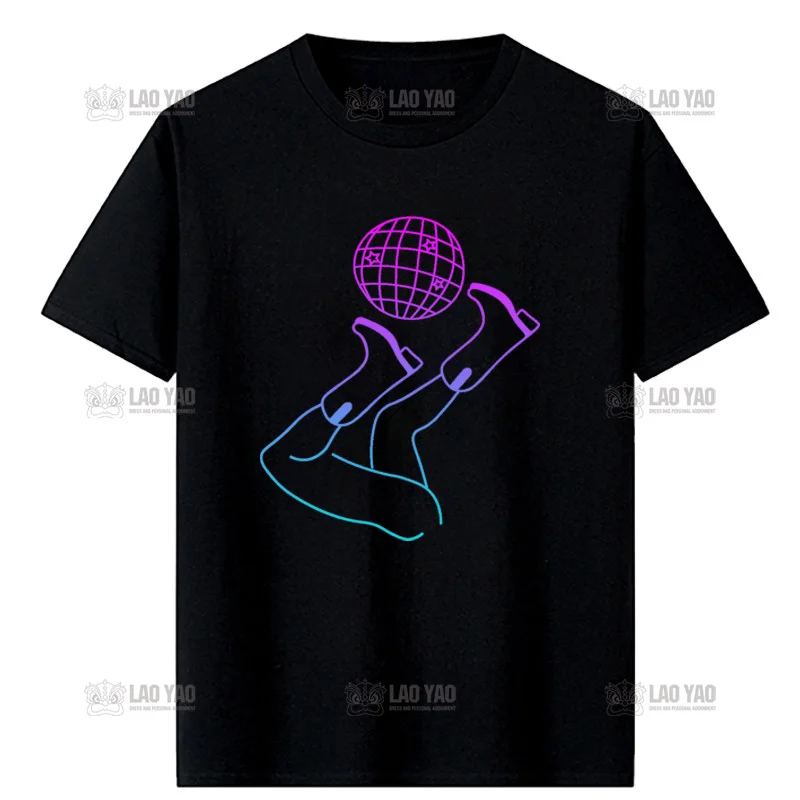 I Love The 80s top donna estate Casual manica corta Vintage discoteca magliette grafiche Tees Streetwear costumi da discoteca