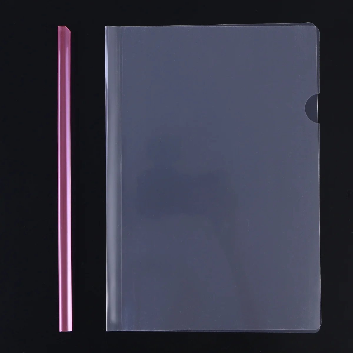 10 قطعة A4 شفافة الشريحة المشبك مجلد ملفات ل تقرير غطاء المنظم قدرة عالية عدم الانزلاق شريط حامل ورقة غطاء الملفات #6