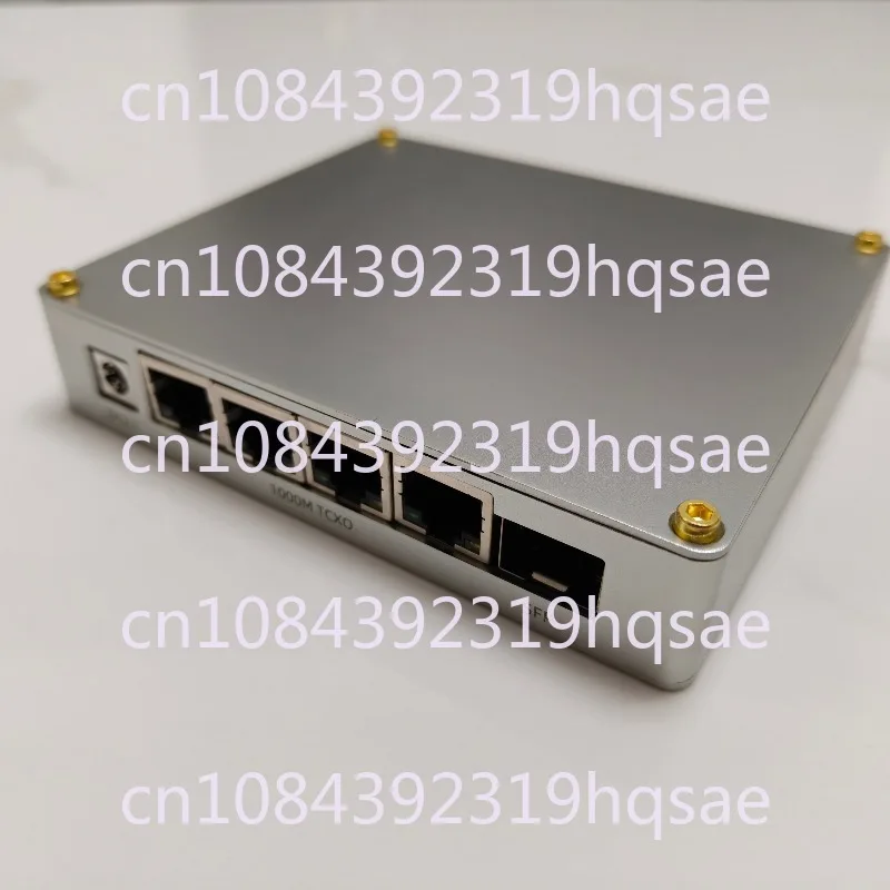 TCXO HIFI Switch, 4 Electrical Ports Full Gigabit + One SFP (support Optical/electrical Module) Model Is AIKAID Yaoguang