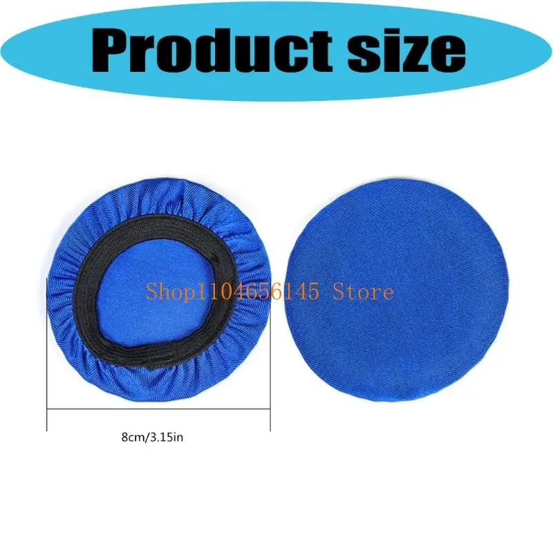 652F Stretchable  Earcup Cushions Covers for 6-8.5cm Headphones Gym Sports Use view 6