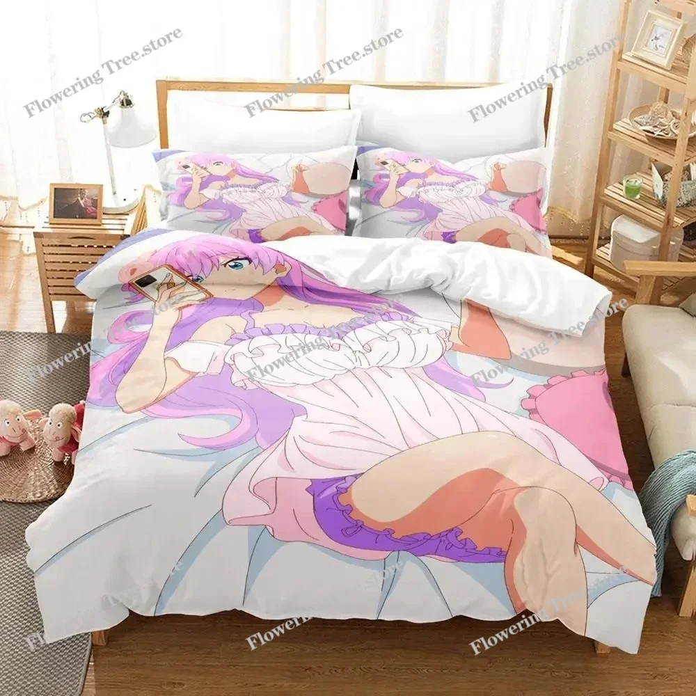 

Anime More Than a Married Couple, But Not Lovers Bedding Set Boys Girls Twin Queen Size Duvet Cover Pillowcase Bed Kids Adult