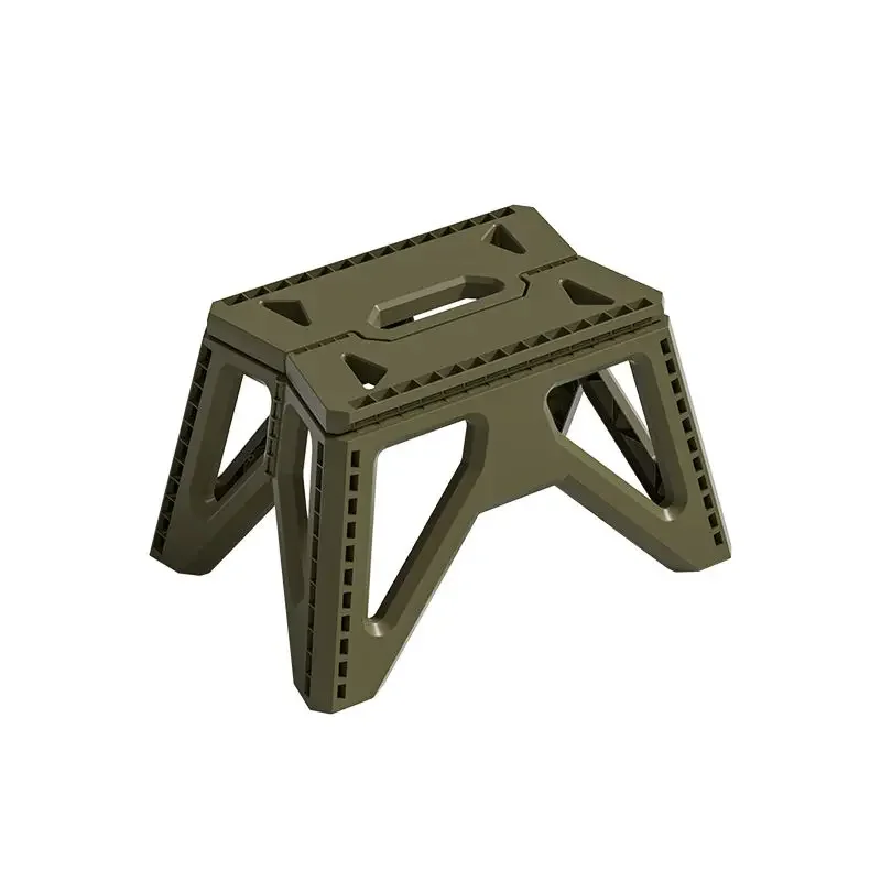 

Portable Outdoor Folding Stool, Camping Fishing Chair, High Load-Bearing, Reinforced PP Plastic Triangle Stool, Camping Chairs