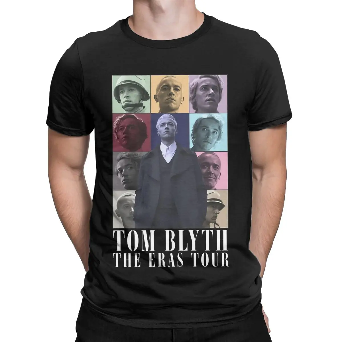 Men Tom Blyth The Eras Tour T Shirts 100% Cotton Clothing Vintage Short Sleeve Crew Neck Tee Shirt Plus Size T-Shirt