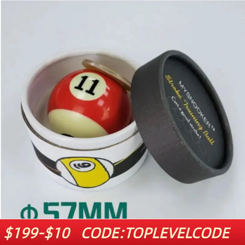 

Pool Game Billiard Practice Ball Snooker Training Ball Black Eight-Bar Practice Trainer Billiard Gift Portable Creative Gifts