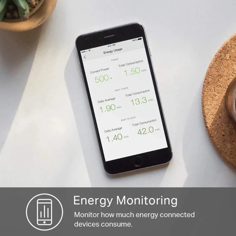 شريط طاقة بقابس الخصم HS300، واقي عرام مع 6 منافذ ذكية يتم التحكم فيها فرديًا و3 منافذ USB، يعمل مع أليكس #5