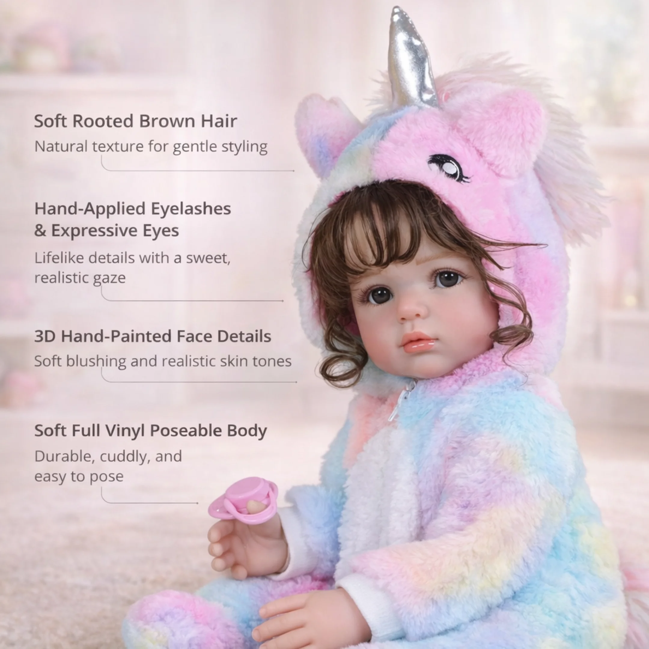 Bébé Licorne Arc-en-ciel – Pou - Baby Products For Face avis et prix
