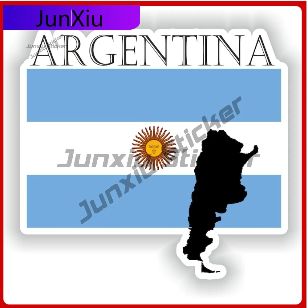 

Argentina Country Project Flag Personality Auto Styling Detail Fits Vehicle Exterior Decoration Needs