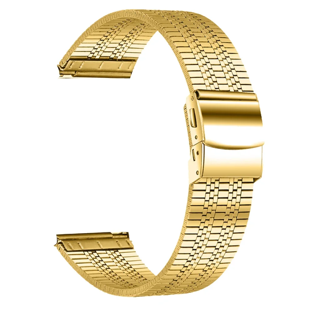 ガーミンフォアランナー用メタルリストストラップ,Huawei gt 2 3 proバンド,20mm, 22mm, 255音楽55, Vivoactive 4 3,venu 2, Milaneseブレスレット