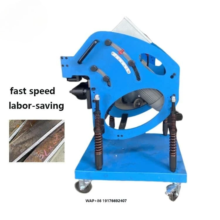 Automatic End Milling Pipe Chamfering Metal Polishing Trimming Machine with Bearing for Groove Processing