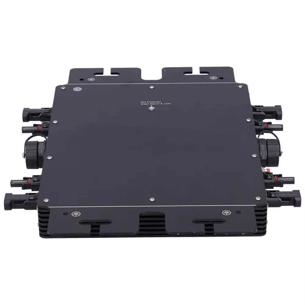 GTB-1200W 마이크로 인버터 1200W 110V 220V 대기 WIFI 모바일 앱 태양광 시스템 온그리드 스마트 태양광 패널 (GTB 마이크로 인버터 포함)