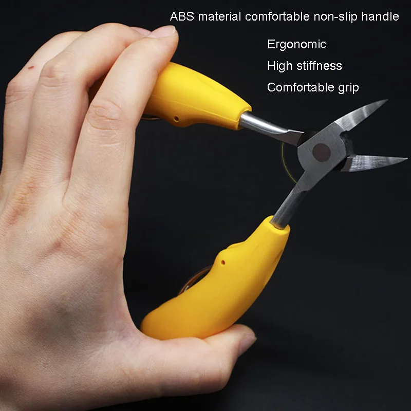 B&R Original High-precision Cutting Pliers Double Spring  Electronic Diagonal Plier Multifunctional Tools Stainless Steel Nipper