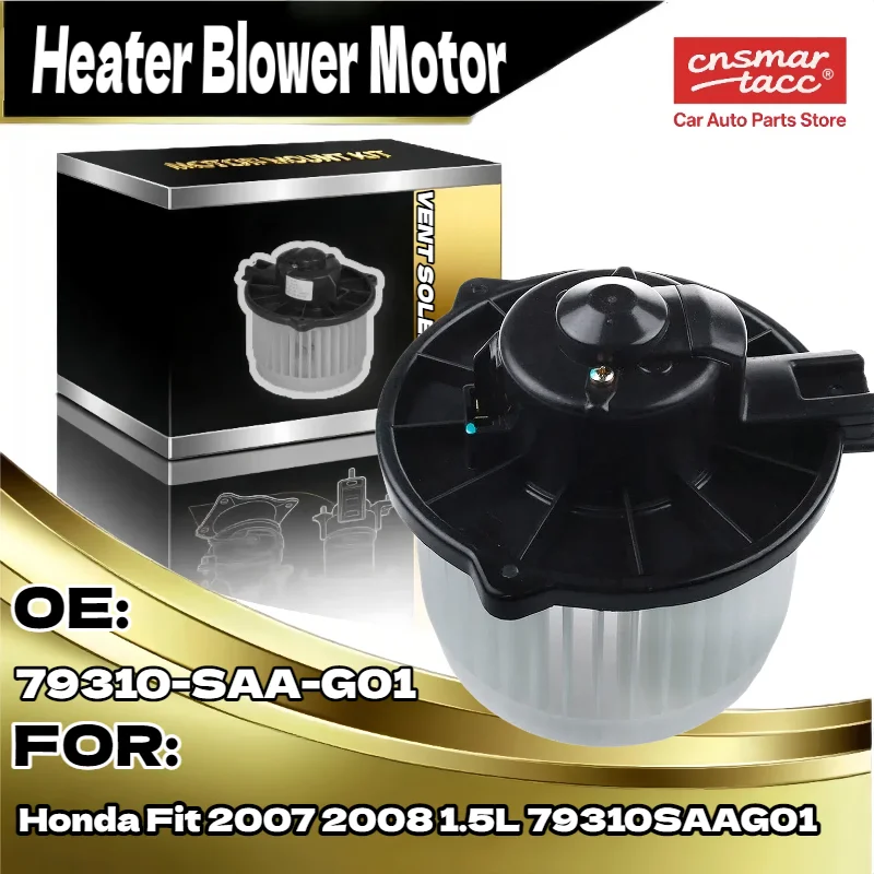 

Auto Front Heater Blower Motor w Fan Cage for Honda Fit 2007 2008 1.5L 79310SAAG01