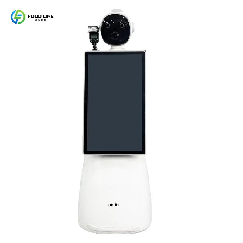 Customized Unique Portable Robot Photo Booth Beauty Magic Mirror Touch Screen With Printer Camera