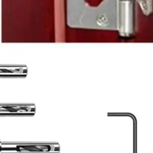 17pcs Self Centering Hinge Drill Bit Set For Door Cabinet For Pilot Holes HSS Woodworking Groove Drilling Tools Kit With Hex Wre