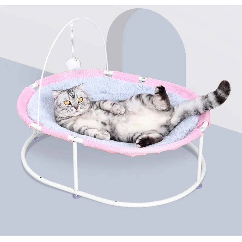 

Cat nest cat bed cat bed summer cool hammock hammock off the ground princess pet nest supplies universal in all seasons