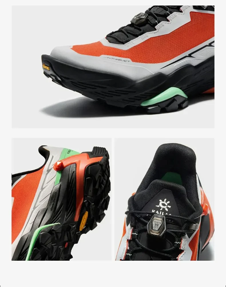 Kailas Trail running Schuhe Herren Outdoor Wanderschuhe leistungs starker Griff schnüren atmungsaktive bequeme Sneaker Sportschuhe ks2313105 – Detail 37