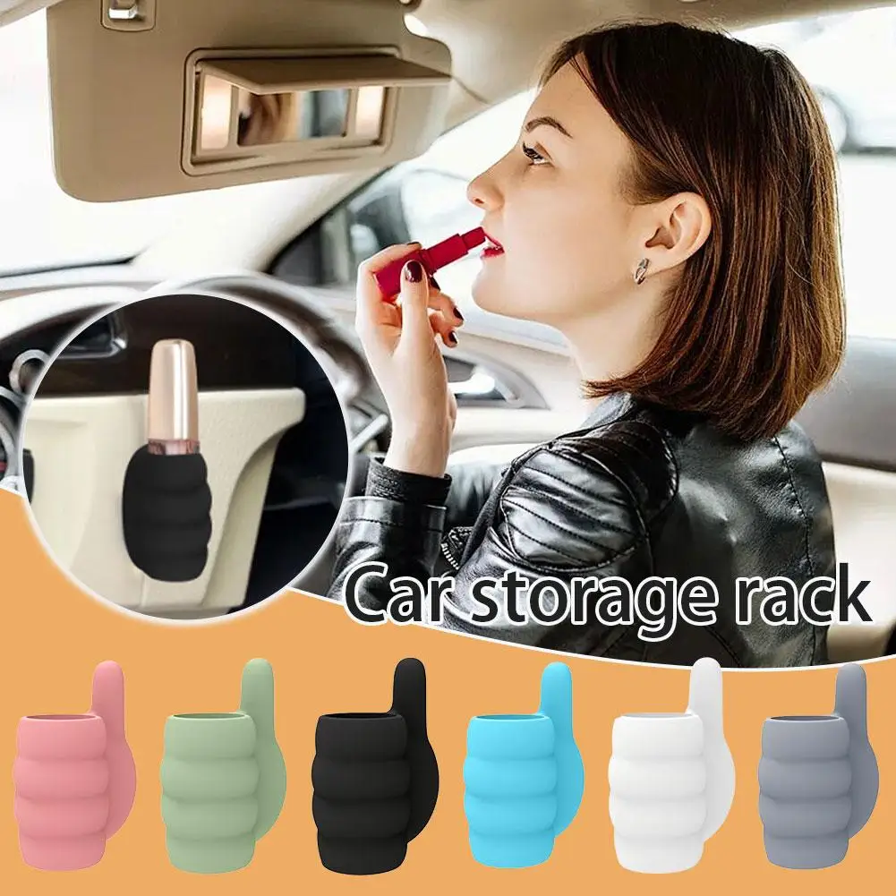 Auto-Lippenstift-Organizer & Kabelhalter - Multifunktionaler Schreibtisch-Aufbewahrungsständer für Stifte, Kabel, Unisex Fahrzeug- und Bürozubehör