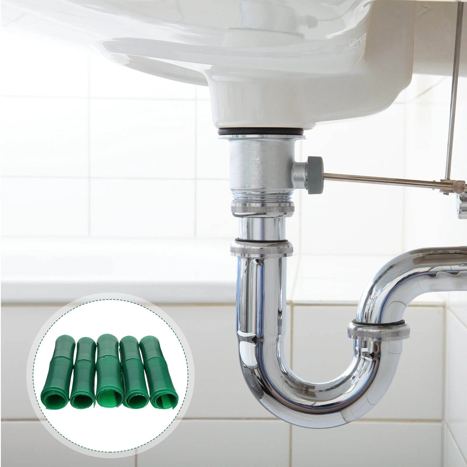 

5 Pcs Sewer Pipe Decoration Look Decorations Decorative Bamboo Tube Plastic