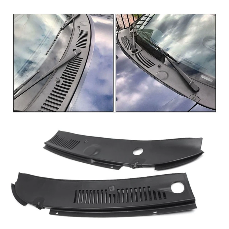 For Ford Mustang 99-04 Improved Windshield Wiper Cowl Vent Grille Panel Hood 3R3Z6302228AAA