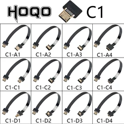 C1 flexible FFC Fpv Ultra Thin Mini HDMI Male/Female to Mini /Micro HDMI Male Female 90 degree Male FPC