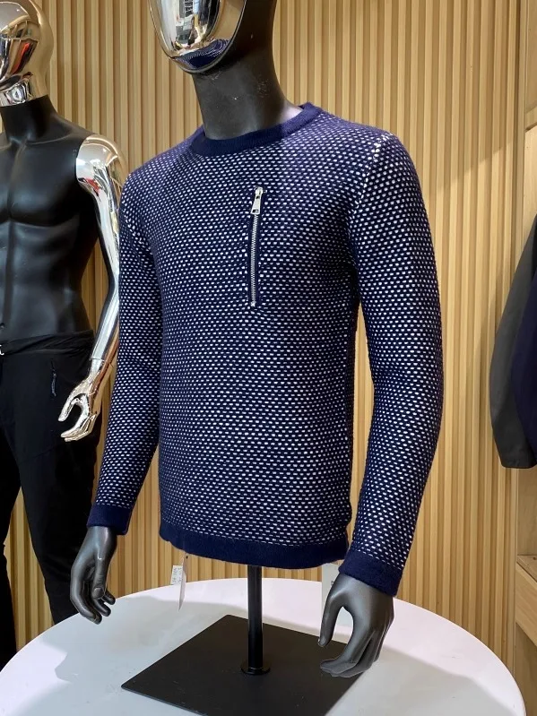 

Men's Winter Fce Lined Knitted Casual Sweater Zipper ket Casual Sle Soft Cotton Blend Thiened Warm Knitwear