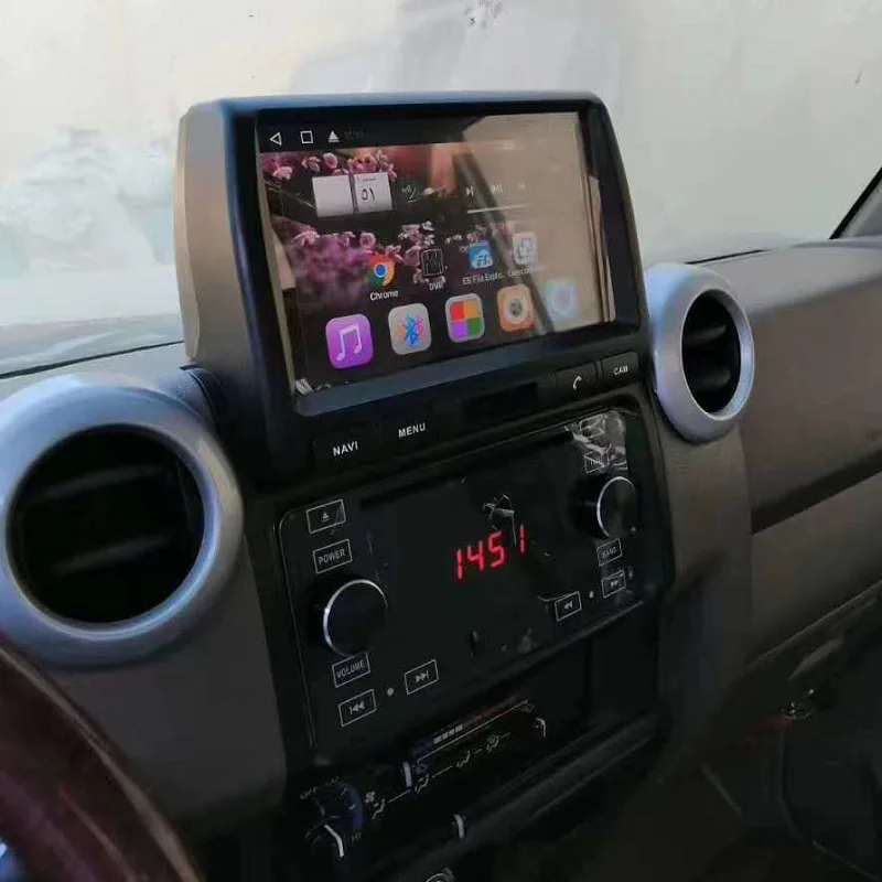 FÜR Toyota LC76/86 Modifizierte Android-Großbildschirm-Navigations-All-in-One-Maschine