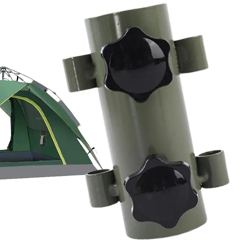 

Tarp Pole Holder Windproof Beach Umbrella Rod Holder Awning Support Pole Holder Tent Holder Tube For Camping Fishing Hiking