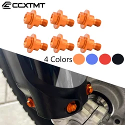 For Husqvarna TC TX TE FC FX FE For KTM EXC EXCF SX SXF XC XCW For GasGas EX EC MC Motorcycle M6*12 Front Fork Guard Bolt Screw