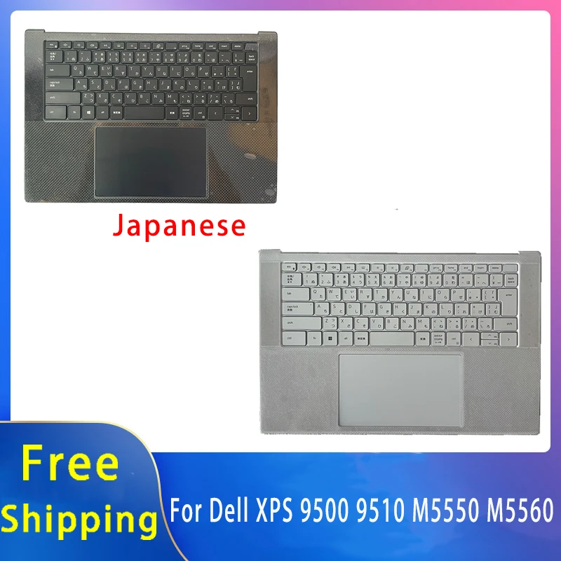 New For Dell XPS 9500 9510 M5550 M5560;Replacemen Laptop Accessories Japanese Keyboard 0M85GF 0PRJRP