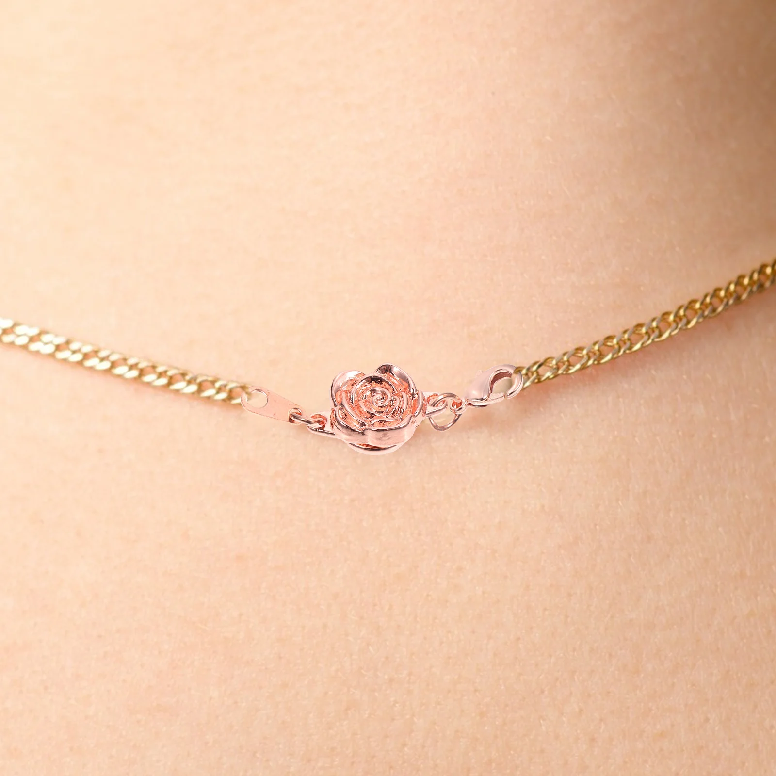 4Pcs Jewelry Extender Fine Workmanship Long Service Life Easy Fasten Clasp for Necklace Bracelet DIY Decor Chain Tool