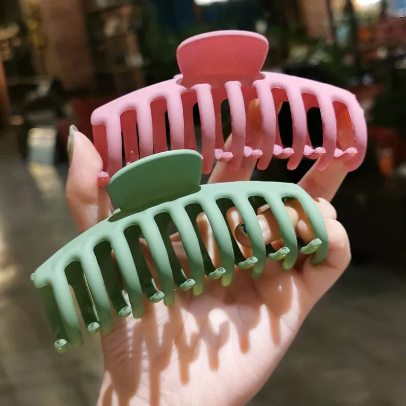 Big Plastic Hair Claw Clip Lot Large for Thick Hair Korean Hair Accessories Hair Clips pinzas para el cabello pince cheveux