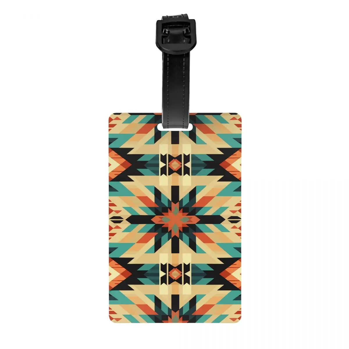 

Багажные бирки с индейскими узорами для дорожного чемодана, конфиденциальная обложка, имя, удостоверение личности