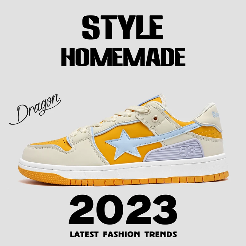 

2024 Trend Colors Skate Shoes Brand Sneakers Men Women Designer Shoes Skateboard Trainers Low-cut Flat Stars Shoes Man Sneakers