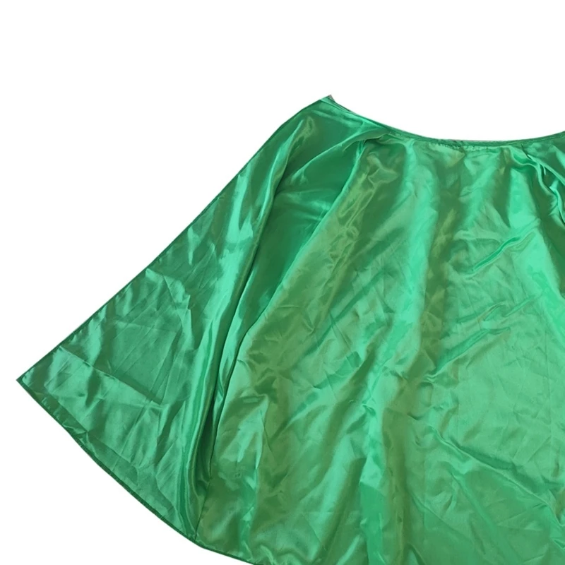 Y1UB – cape Saint-Patrick, enveloppe verte, accessoire Costume Saint-Patrick