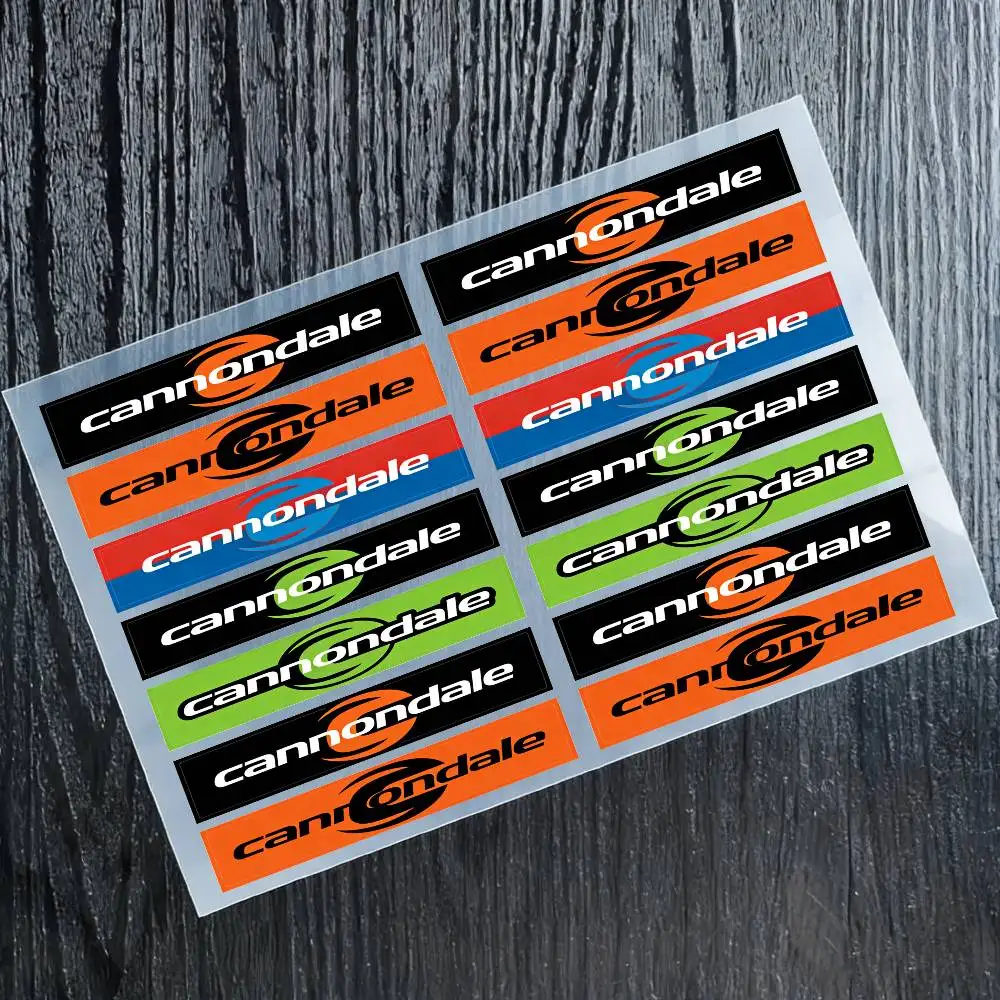 

For Cannondale Reflective Motorcycle Stickers, 3M Safety Warning At Night In The Dark Scooter Helmets