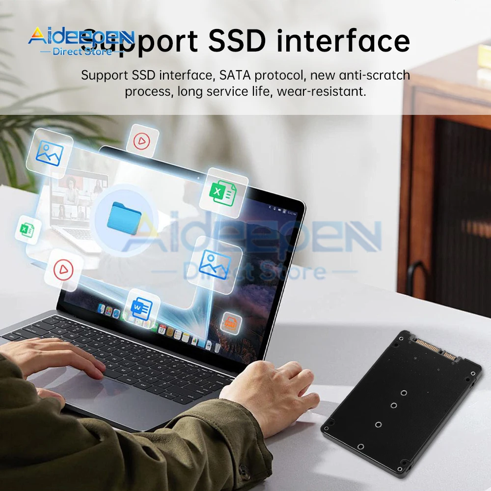 

SATA3.0 6 Гбит/с M.2 NGFF SSD-адаптер SATA3 Карта M2 NGFF SSD-SATA3.0 Внешний жесткий диск Плата адаптера жесткого диска