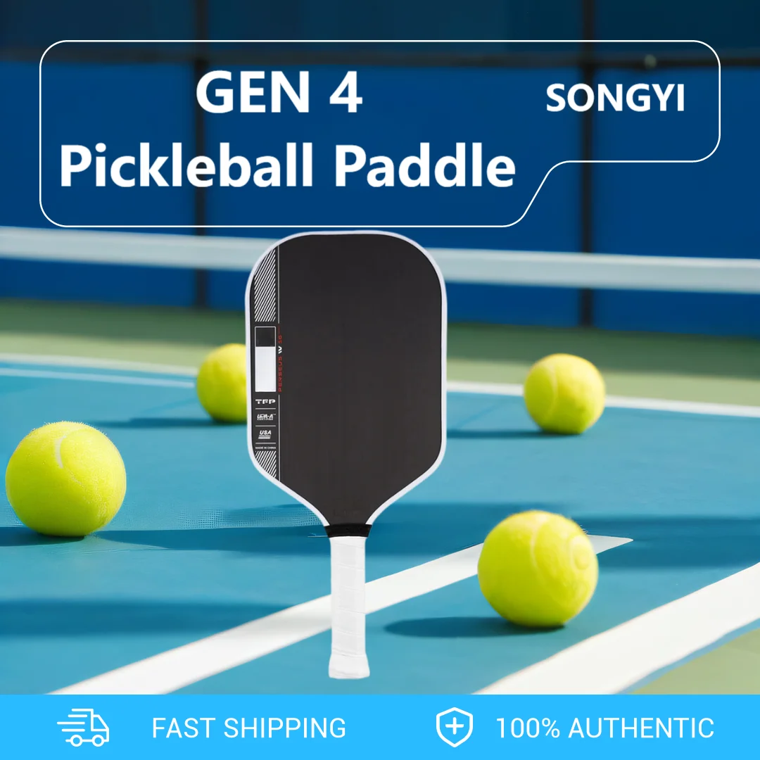 

SONGYI Perseus Pro IV Hyperion Magnus Scorpeus Pickleball Paddle 16mm Gen 4 TFP Foam Core T700 Carbon Fiber Pickleball Racket