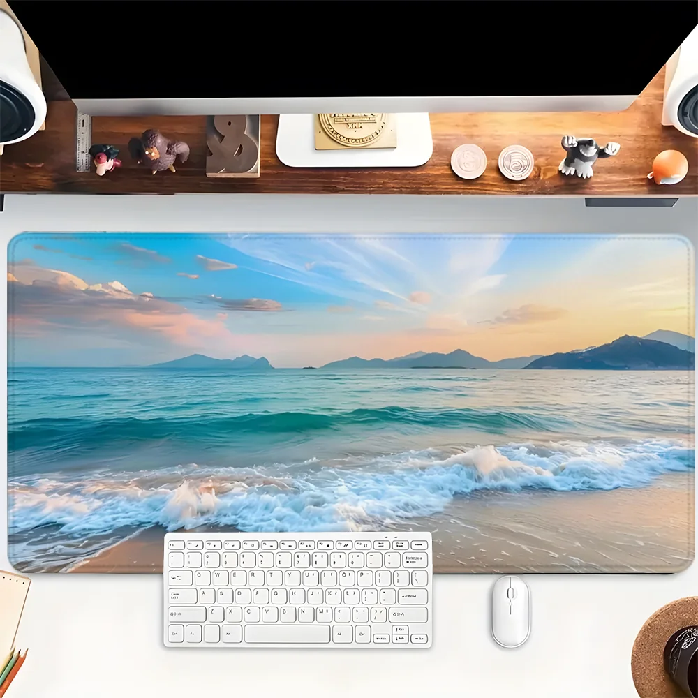 

Коврик для мыши Artisan Beach Kawaii Коврик для мыши Резиновые коврики для мыши Настольные коврики Аниме Девушка Настольный коврик Украшение для ПК Игровые аксессуары для ПК
