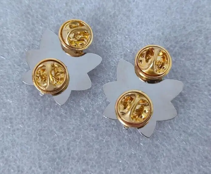 زوج من دبوس القابض المزدوج لمحترف مشاة البحرية الأمريكية كولونيل LT #3