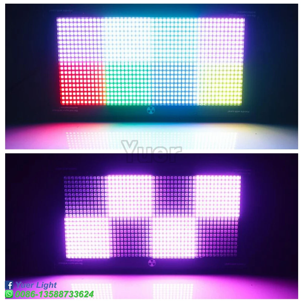 Imagem -06 - Iluminação Estroboscópica Led Light Luzes de Tingimento de Fundo Bar Corridas de Cavalos Lavagem Marquee Lavagem Segmentos 5050 3in 960 Pcs