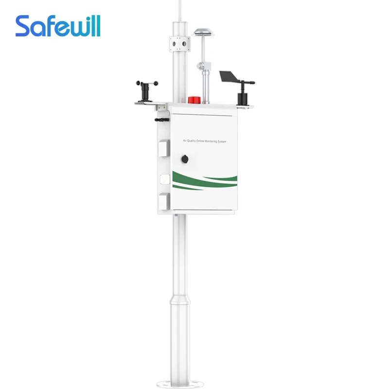 SAFEWILL ES80A-A6 dynamic smart air quality agricultural environmental monitoring station equipment