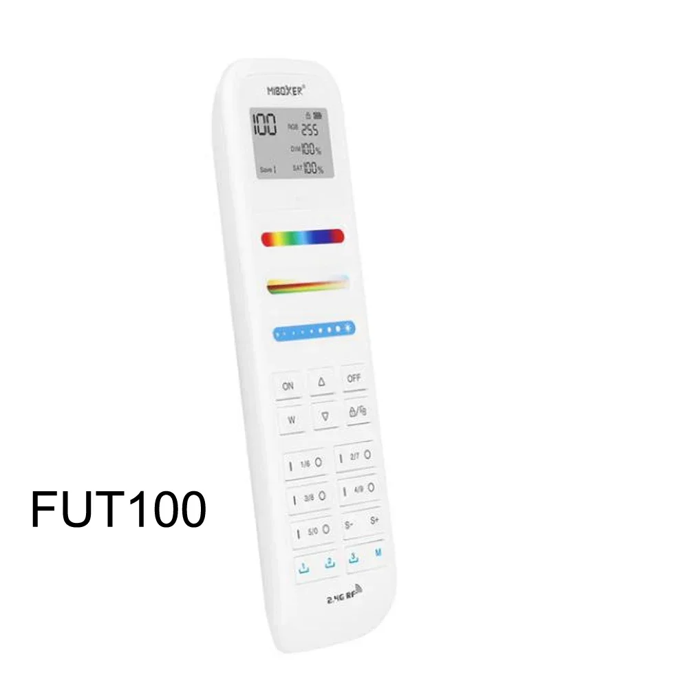 MIBOXER FUT006 FUT007 FUT86 FUT087 FUT088 FUT089 FUT090 FUT092 FUT095 FUT096 Remote 2.4G RF Wireless Remote RGB+CCT Controller