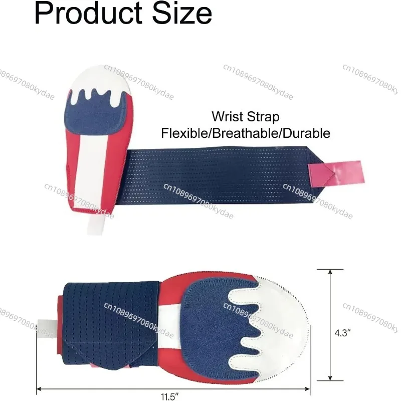 Sliding Mitt Baseball Glove for Right or Left Hand  Hand Protection Flexible Breathable Durable  Funny Design 1-pack